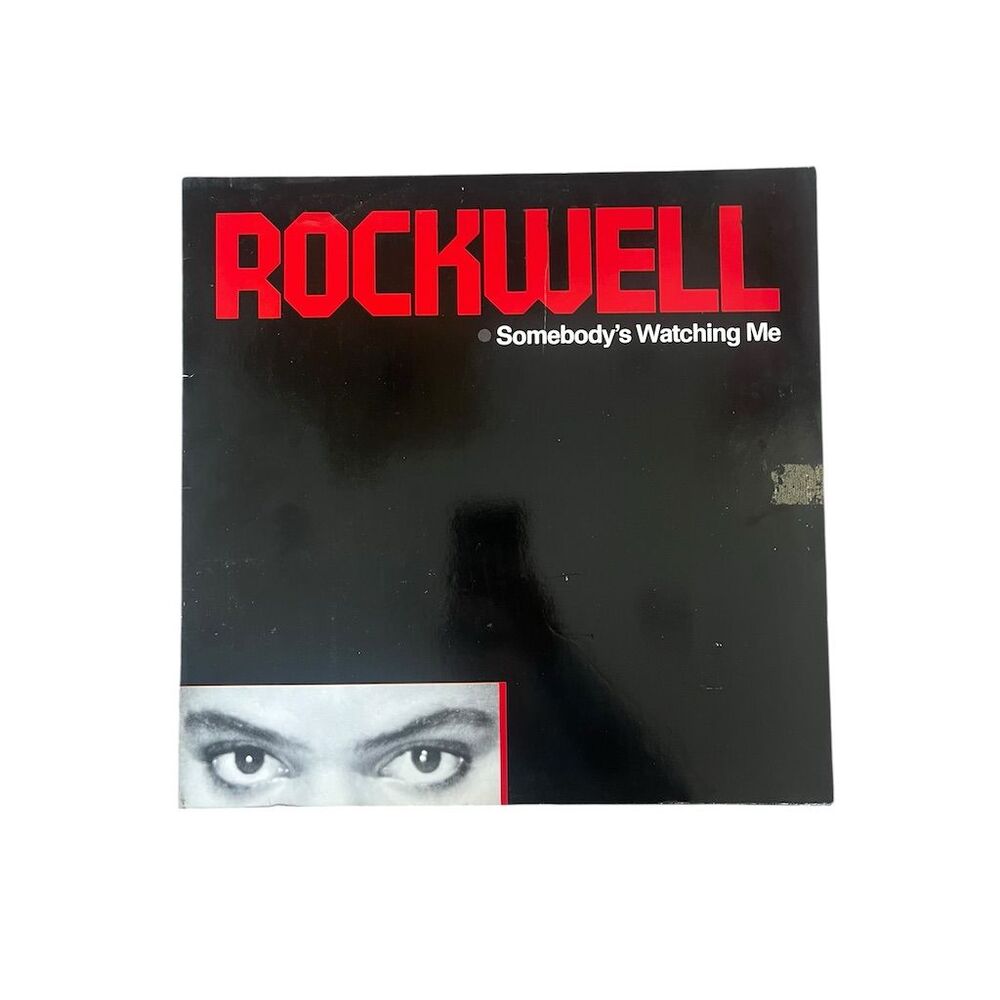 Rockwell Somebody's Watching‎ Me LP Vinyl Record 1984 Motown 12"